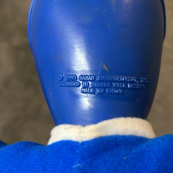 Vintage 1993 blue ranger stuffed figure 18” power rangers - Picture 6 of 6